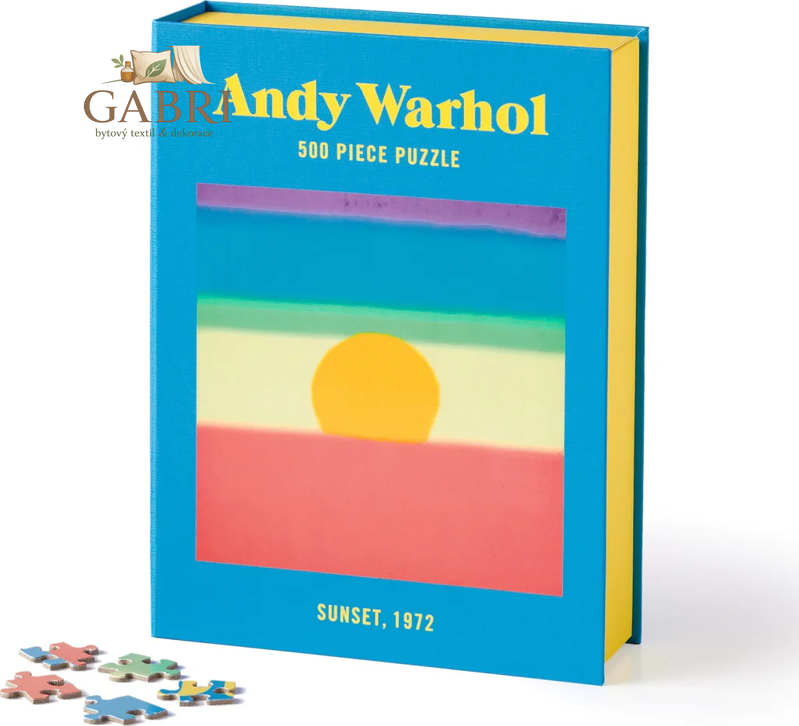 GALISON Puzzle Andy Warhol: Západ slunce 500 dílků