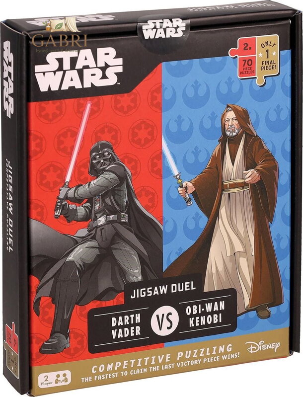 RIDLEY'S GAMES Puzzle Duel Star Wars: Darth Vader vs Obi-Wan Kenobi 2x70 dílků