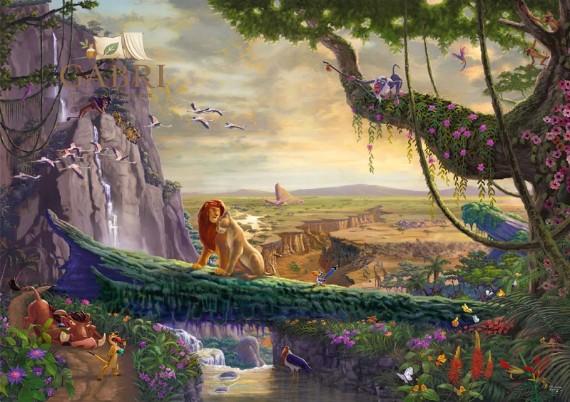 SCHMIDT Puzzle Lví král: Návrat na Lví skálu 6000 dílků