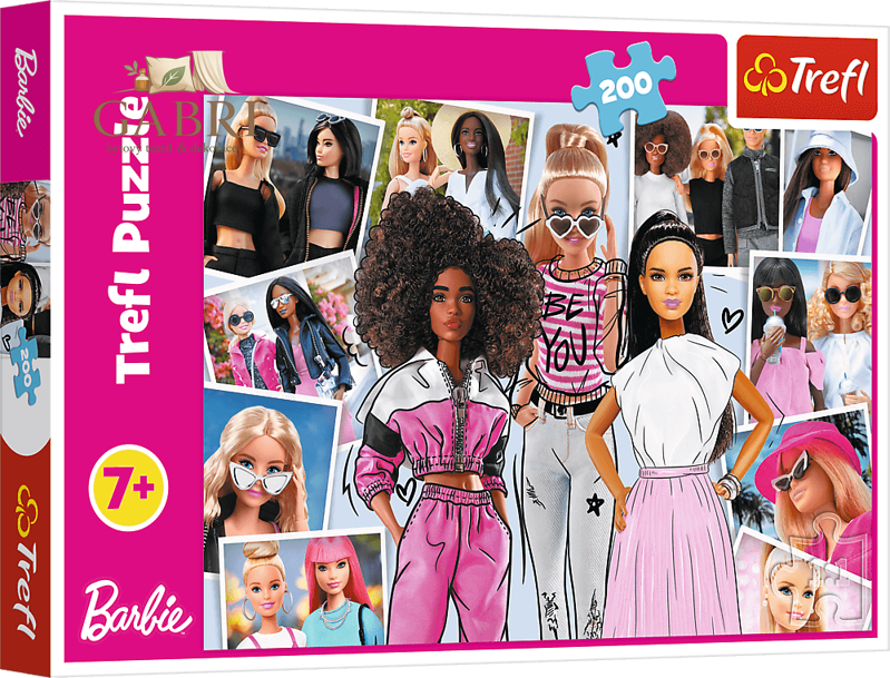 TREFL Puzzle Barbie 200 dílků