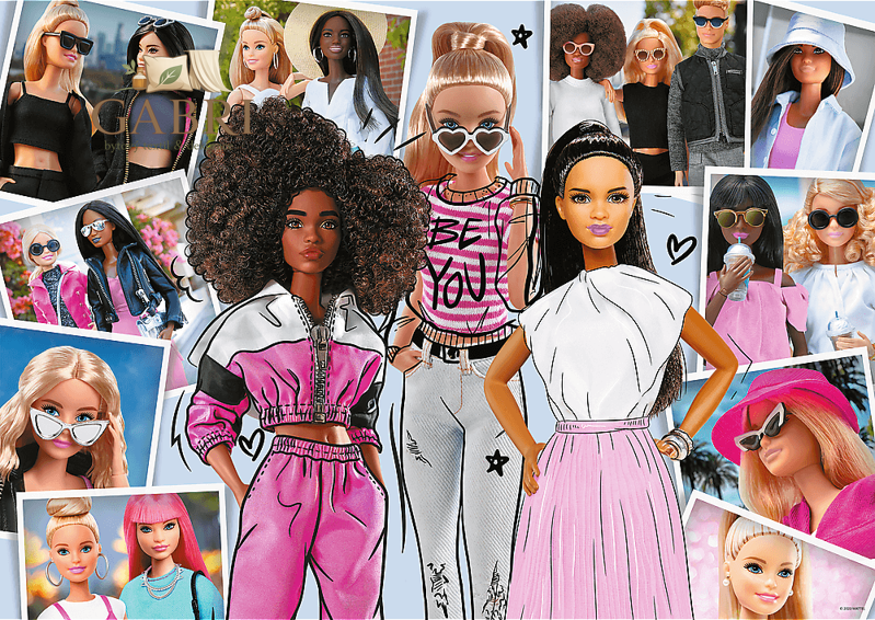 TREFL Puzzle Barbie 200 dílků