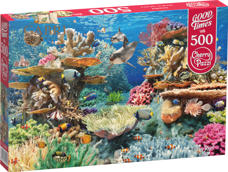 CHERRY PAZZI Puzzle Korálový útes 500 dílků
