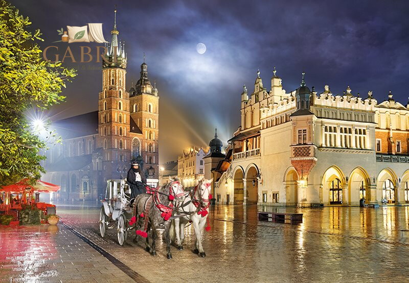 CHERRY PAZZI Puzzle Kouzelný Krakow 500 dílků