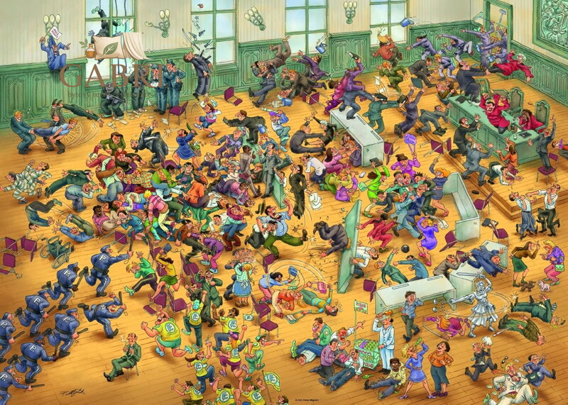 HEYE Puzzle Spravedlnost pro všechny! 1000 dílků