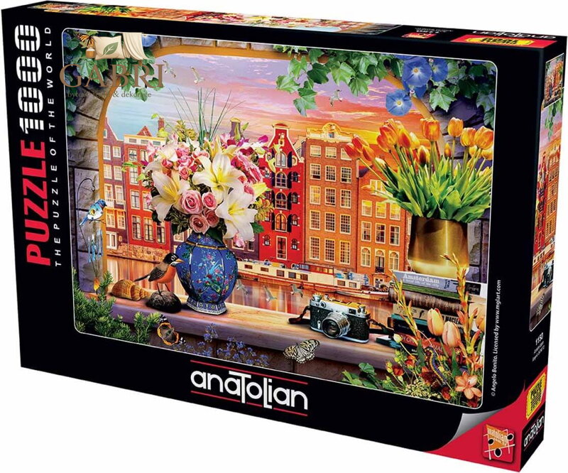 ANATOLIAN Puzzle Amsterdam 1000 dílků