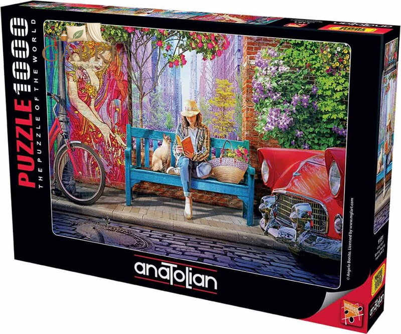ANATOLIAN Puzzle Ranní čtení 1000 dílků