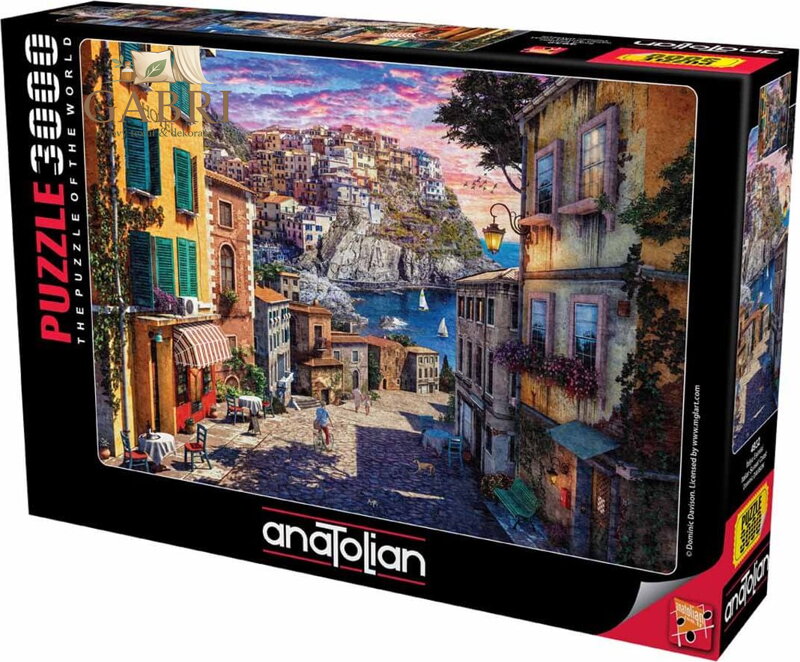 ANATOLIAN Puzzle Italské pobřeží 3000 dílků