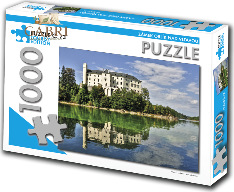 TOURIST EDITION Puzzle Zámek Orlík nad Vltavou 1000 dílků (č.73)