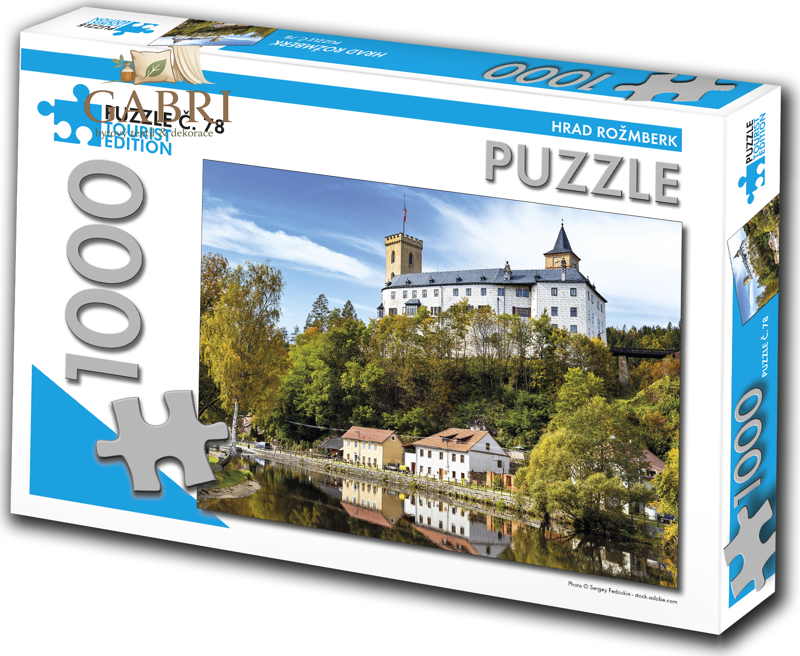 TOURIST EDITION Puzzle Hrad Rožmberk 1000 dílků (č.78)