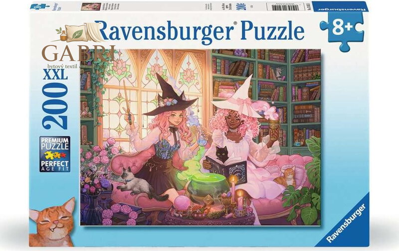 RAVENSBURGER Puzzle Začarovaná knihovna XXL 200 dílků
