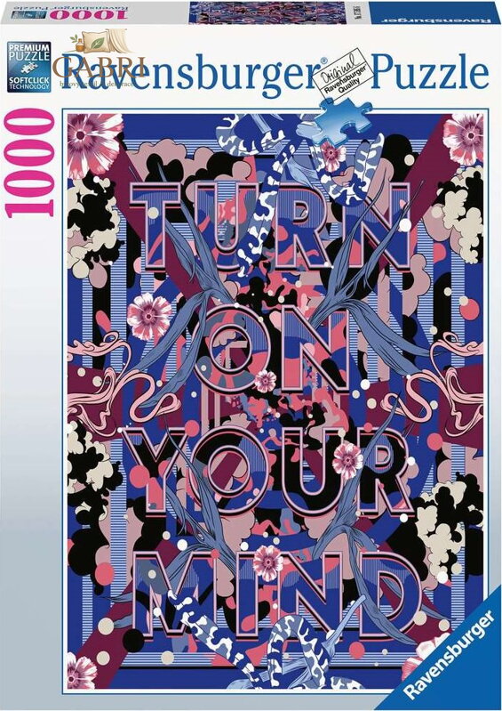 RAVENSBURGER Puzzle Turn on your mind 1000 dílků