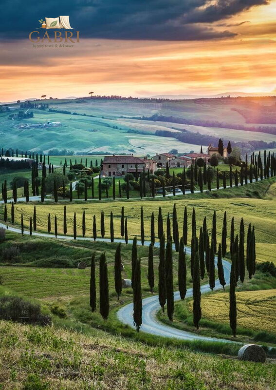 RAVENSBURGER Puzzle Val d'Orcia, Toskánsko 1000 dílků