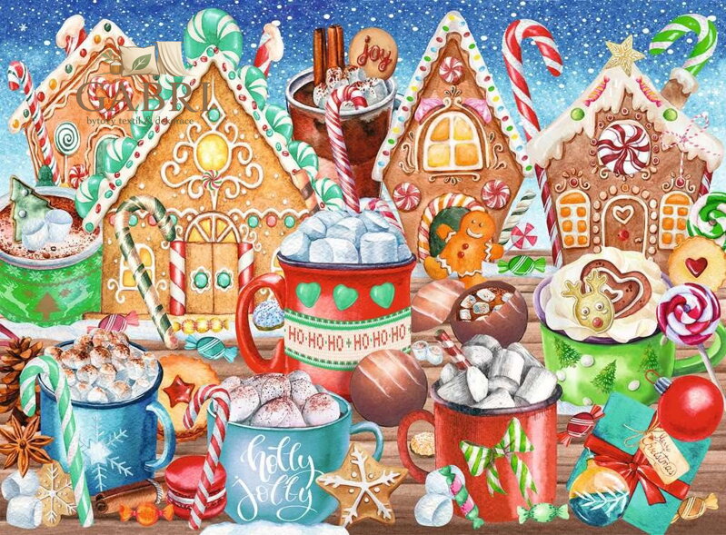 RAVENSBURGER Puzzle Sladké Vánoce XXL 200 dílků