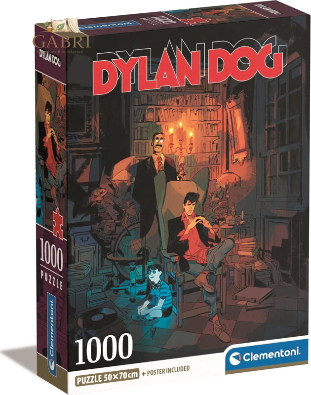 CLEMENTONI Puzzle Dylan Dog 1000 dílků