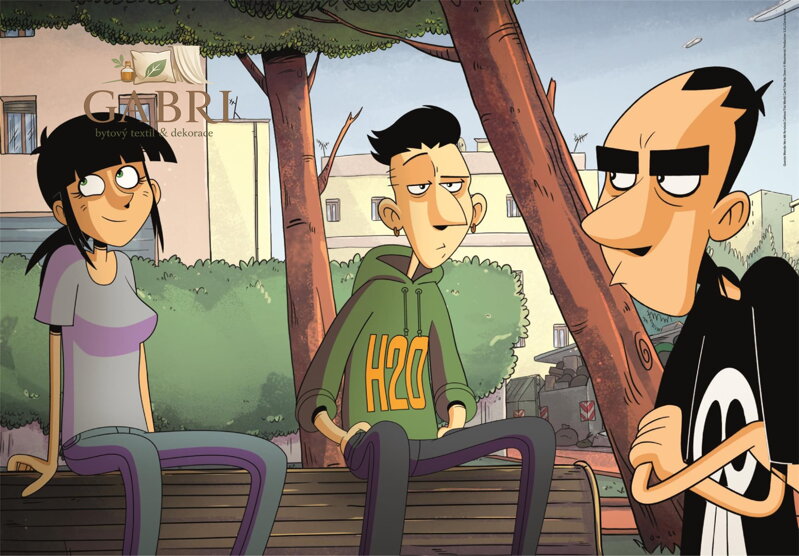 CLEMENTONI Puzzle Netflix: Tenhle svět mě nedostane (Zerocalcare III) 1000 dílků