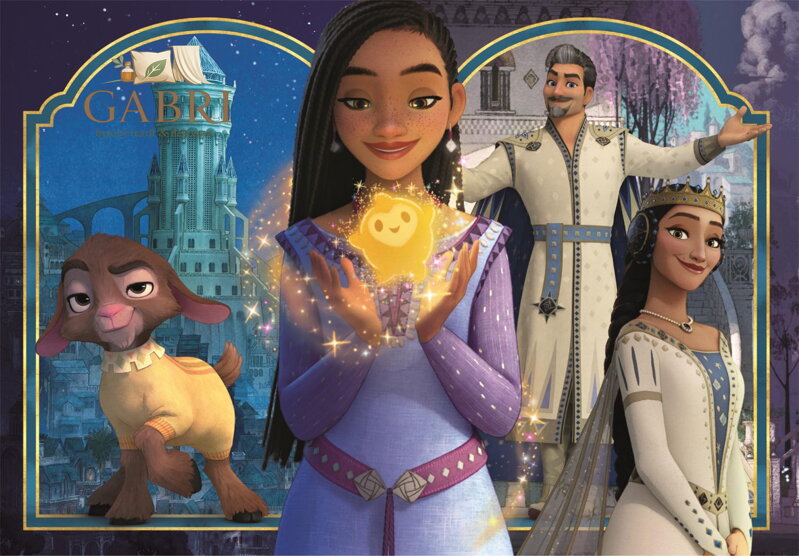 CLEMENTONI Puzzle Přání  104 dílků