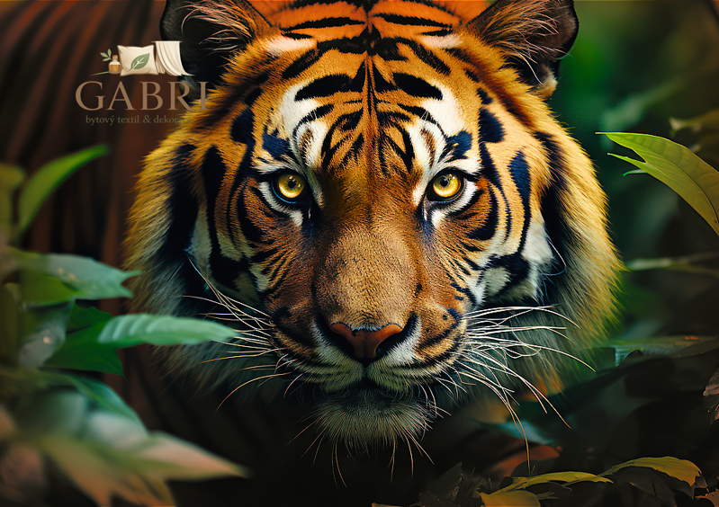 TREFL Puzzle Divoký tygr 1000 dílků