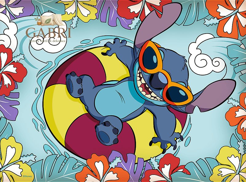 TREFL Puzzle Lilo&Stitch: Na prázdninách 30 dílků