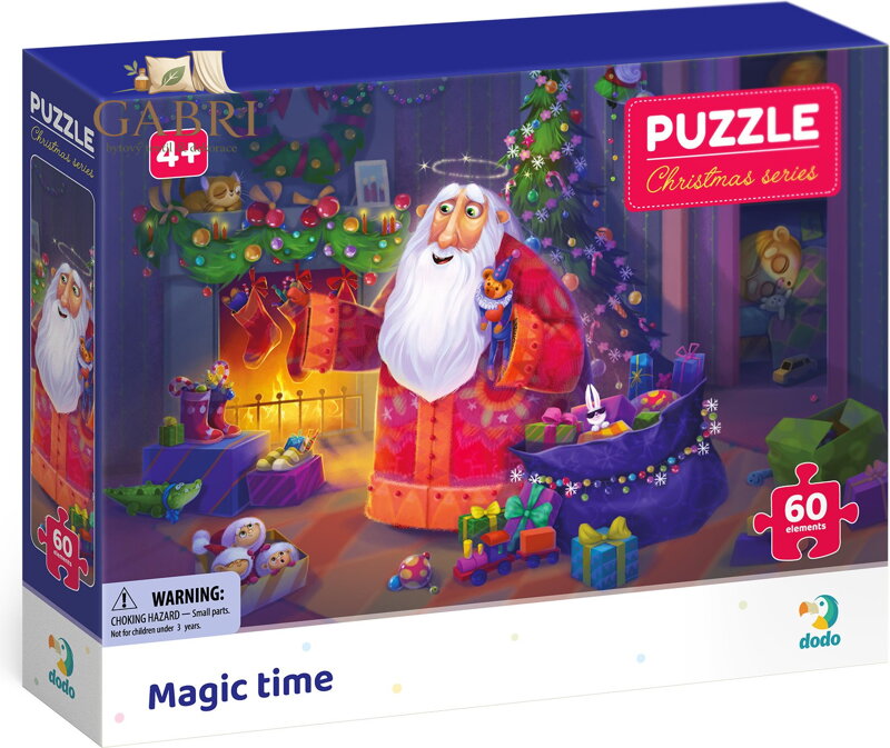 DODO Puzzle Kouzelný vánoční čas 60 dílků