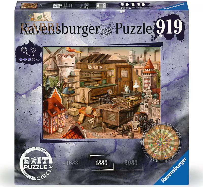 RAVENSBURGER Únikové EXIT puzzle Kruh: Anno 1883, 919 dílků