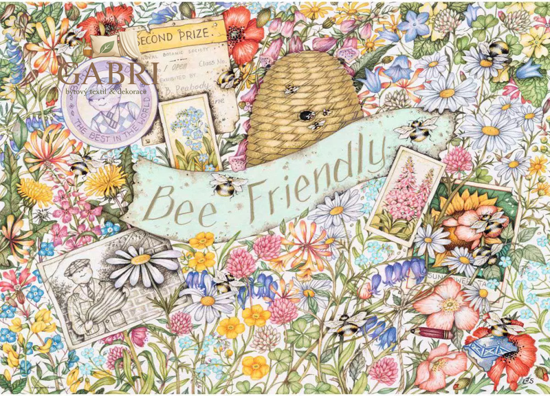 RAVENSBURGER Puzzle Včelařův svět (Bee Friendly) 1000 dílků