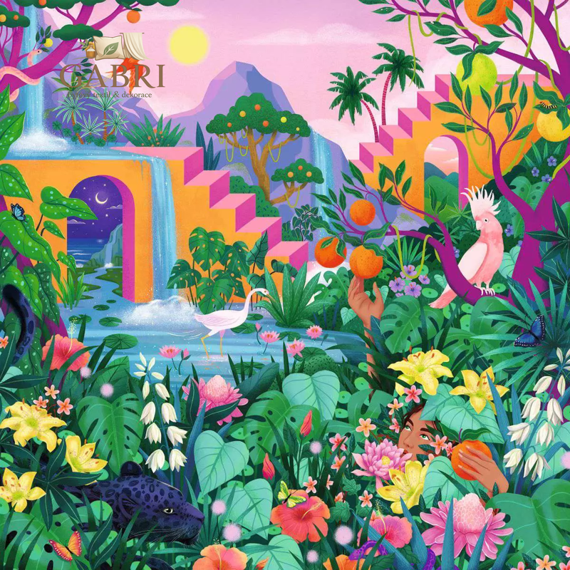 RAVENSBURGER Čtvercové puzzle Art & Soul: Úžasná příroda 750 dílků