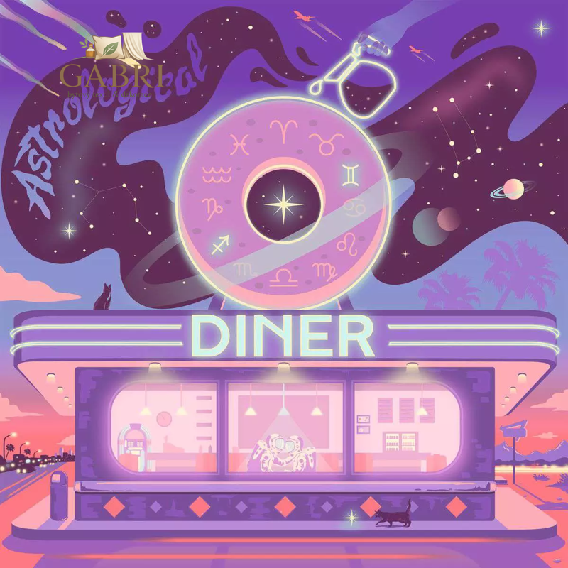 RAVENSBURGER Čtvercové puzzle Art & Soul: Astrologická jídelna 750 dílků