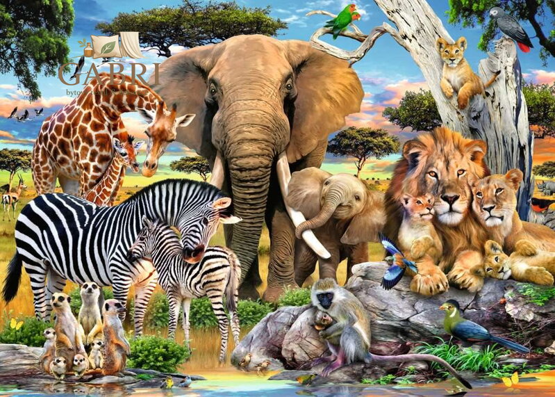 RAVENSBURGER Puzzle Mateřská láska XXL 500 dílků