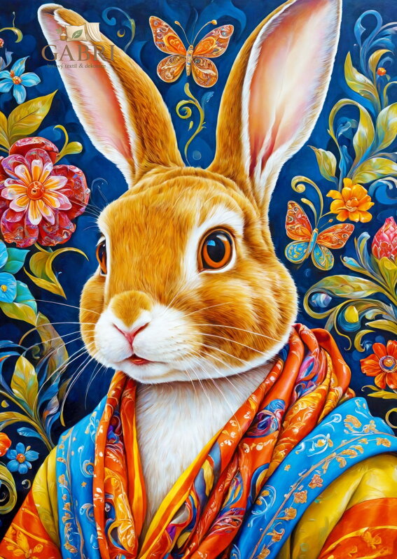 ENJOY Puzzle Parádní králík 1000 dílků