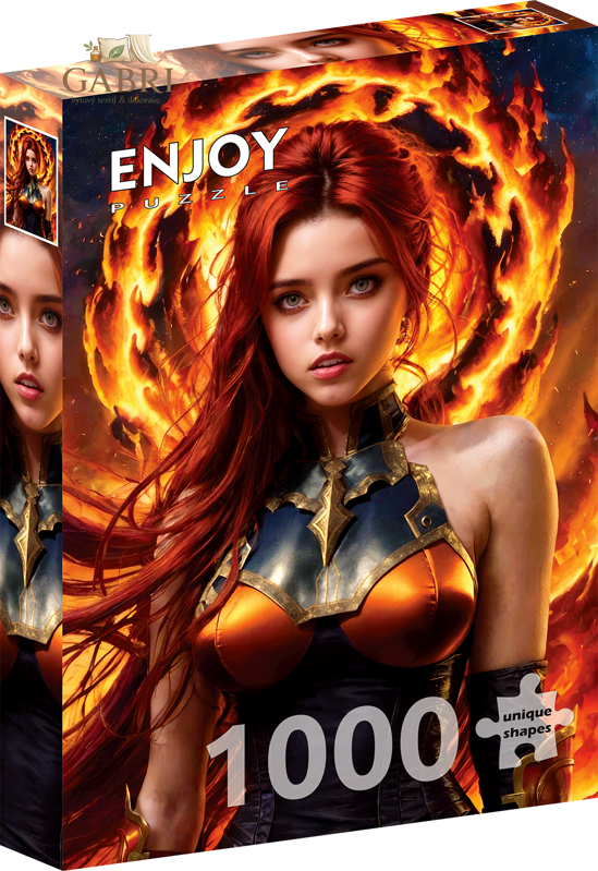 ENJOY Puzzle Živel ohně 1000 dílků