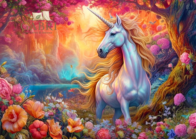 ENJOY Puzzle Kouzelný jednorožec 1000 dílků