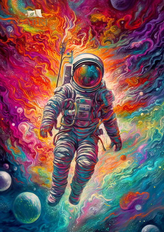 ENJOY Puzzle Nulová gravitace 1000 dílků