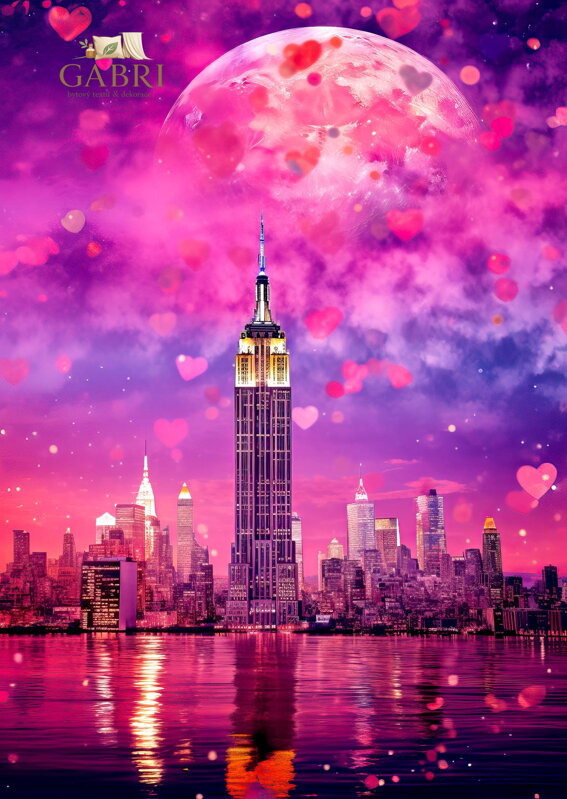 ENJOY Puzzle Zamilovaný New York 1000 dílků