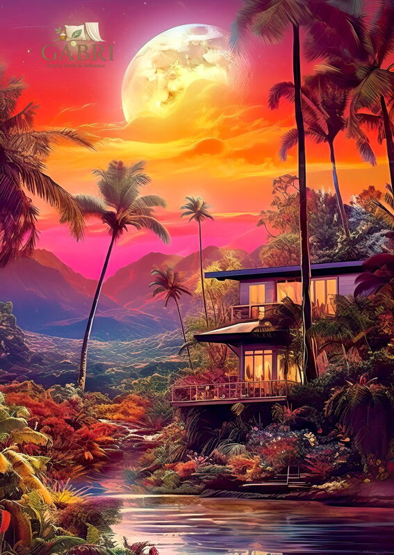 ENJOY Puzzle Půvabný soumrak 1000 dílků