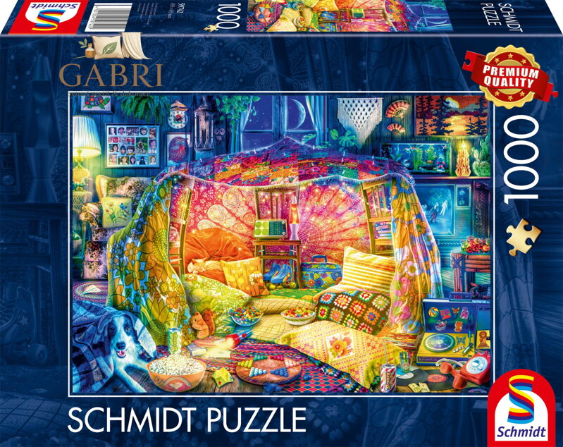 SCHMIDT Puzzle Útulné doupě 1000 dílků