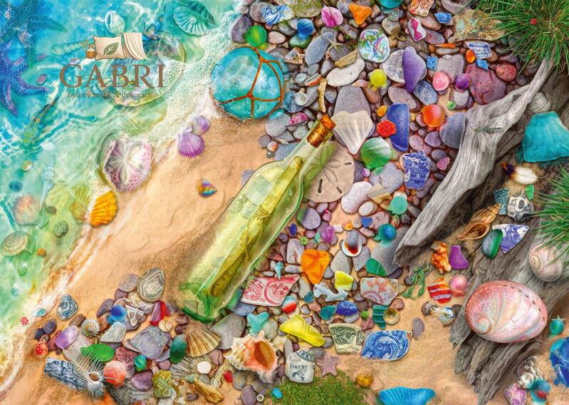 SCHMIDT Puzzle Plážové poklady 1000 dílků