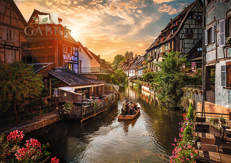 TREFL Puzzle Premium Plus Photo Odyssey: Malé Benátky v Colmaru 1000 dílků