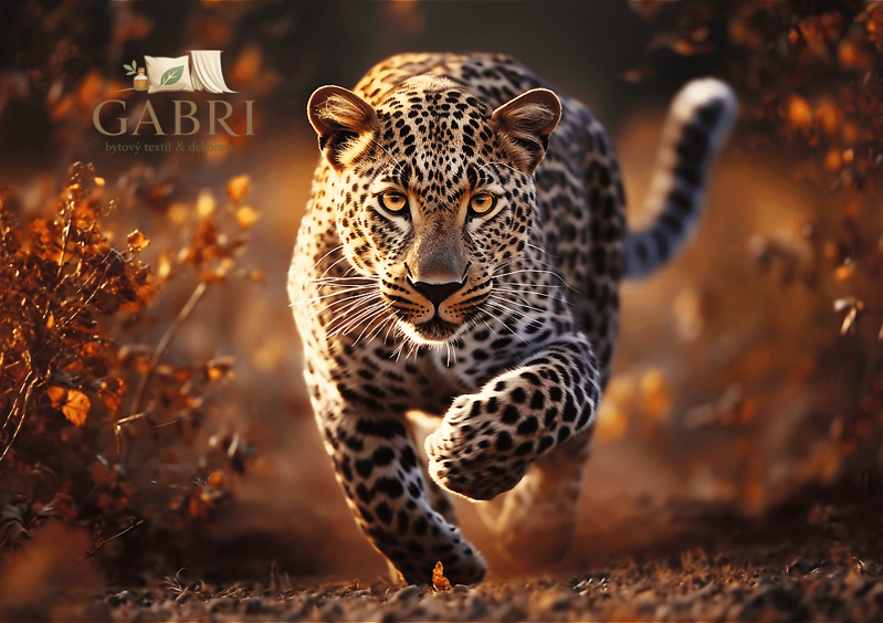 TREFL Puzzle Premium Plus Photo Odyssey: Divoký leopard 1000 dílků