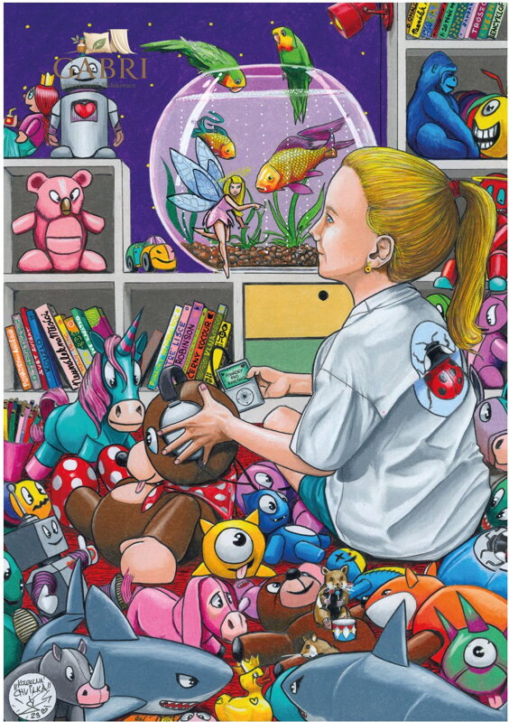 DINO Puzzle Pro Anežku XL 300 dílků