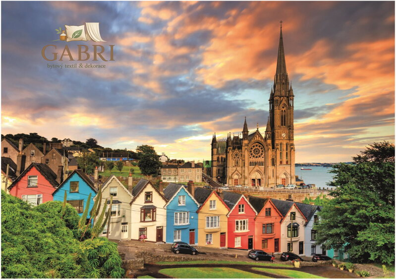 EDUCA Puzzle Katedrála v Cobhu, Irsko 1000 dílků