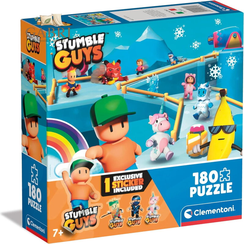 CLEMENTONI Puzzle Stumble Guys 180 dílků