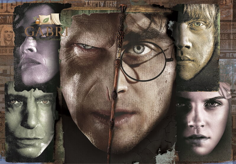 CLEMENTONI Puzzle Harry Potter 1000 dílků