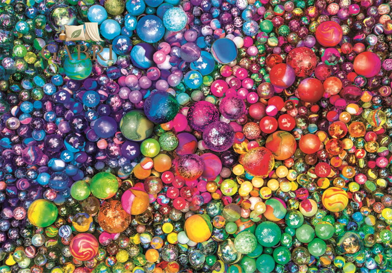 CLEMENTONI Puzzle ColorBoom: Nádherné kuličky 1000 dílků