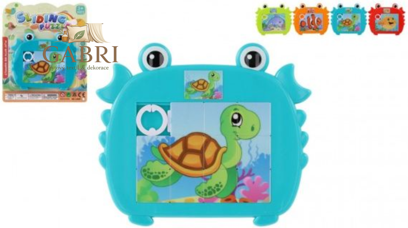 Přesouvačka hlavolam Mořské zvířátko 1ks (mix)