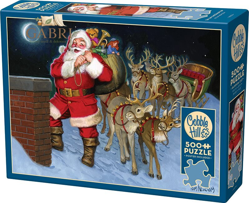 COBBLE HILL Puzzle Na střeše 500 dílků
