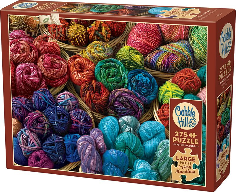 COBBLE HILL Puzzle Touha po přízi XL 275 dílků