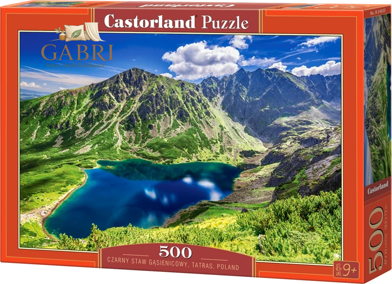 CASTORLAND Puzzle Czarny Staw Gąsienicowy, Tatry 500 dílků