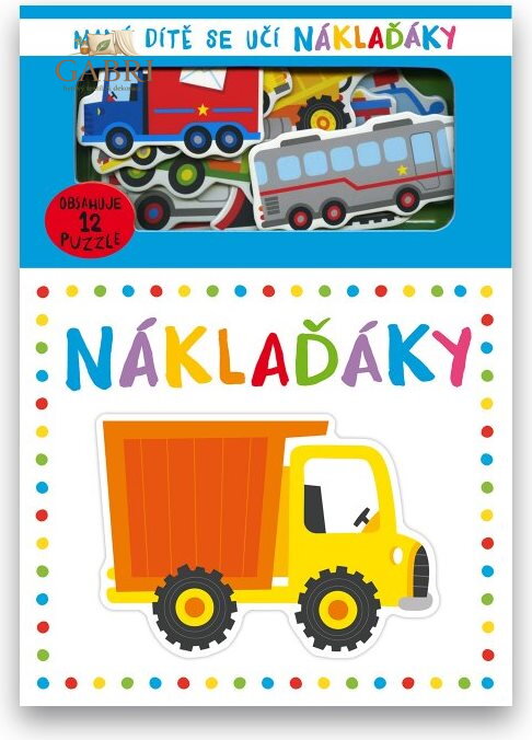 Svojtka & Co. Kniha s puzzle: Náklaďáky