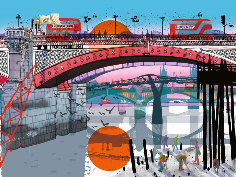 RAVENSBURGER Puzzle V Londýně 1500 dílků