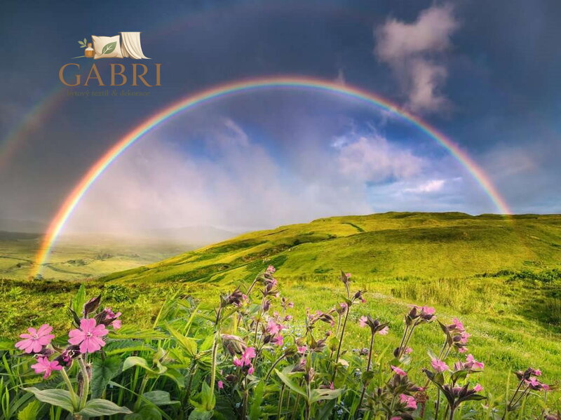 RAVENSBURGER Puzzle Úchvatná duha 1500 dílků